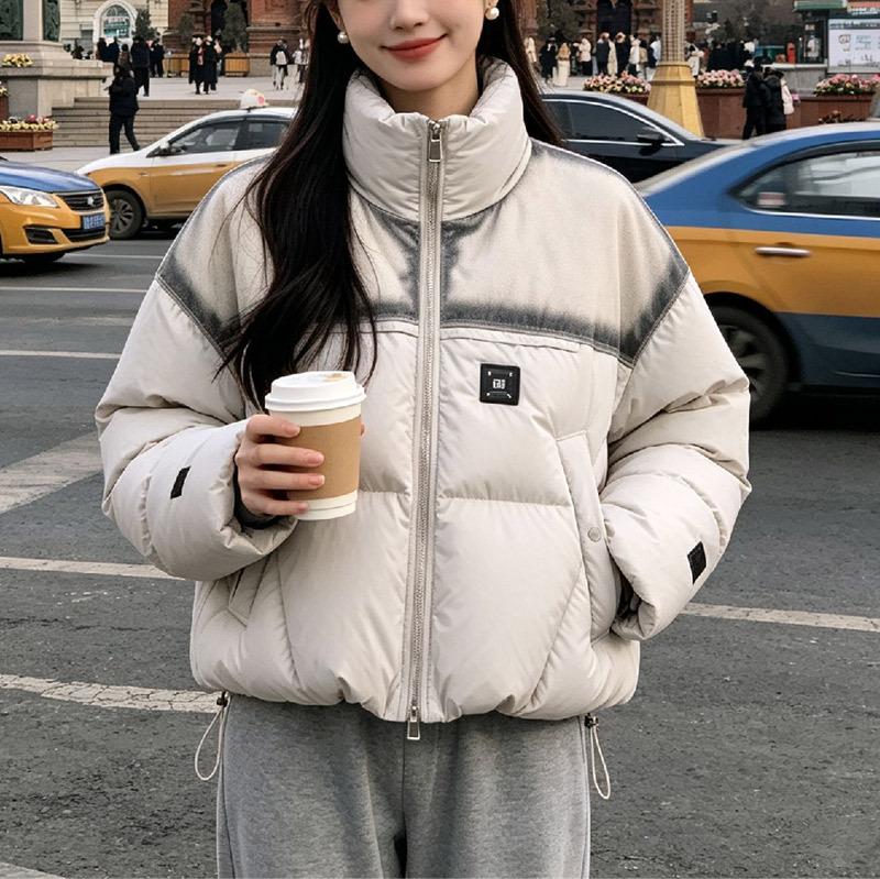 Down jacket women's new winter women's jacket down duck down women's Pinghu down jacket large size