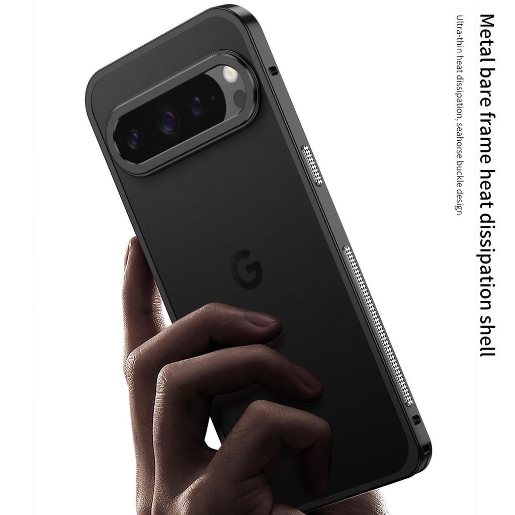 Custodia in Metallo Dissipazione del Calore con Fibbia Edge Transfrontaliera per Google Pixel 10a