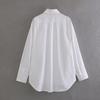Z Home 1116 New Women's Clothing Simple and Generous Button Loose Long-sleeved Shirt Age-reducing Temperament Women 1111181