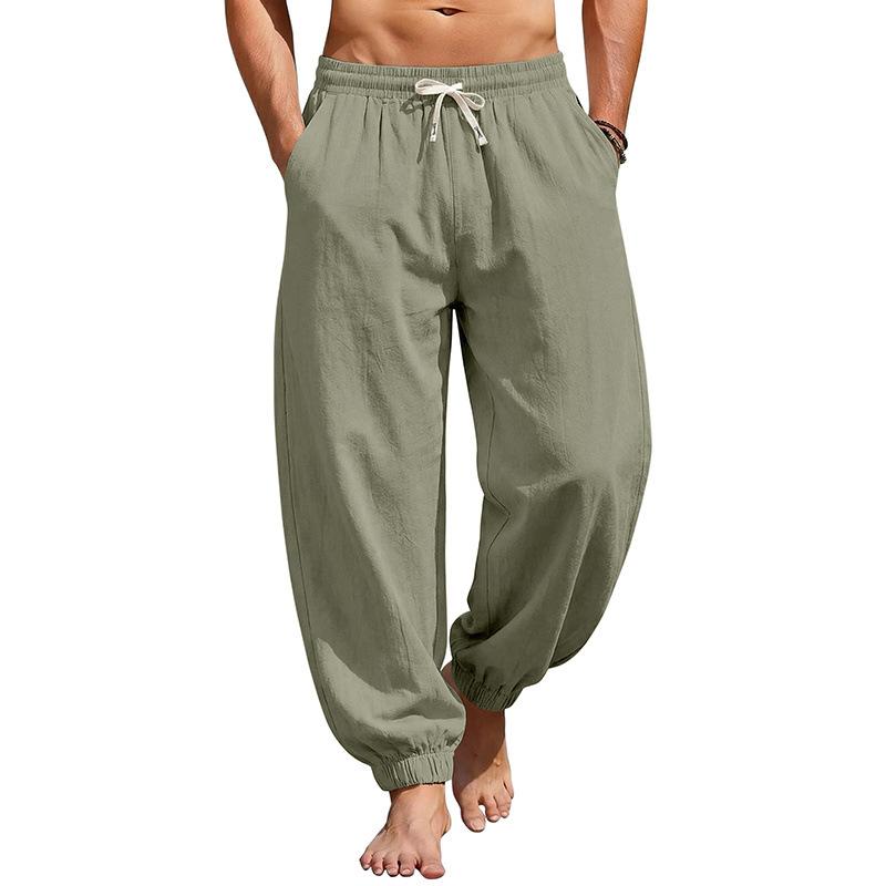 Men S Loose Harem Jogger Pants Casual Spring Autumn