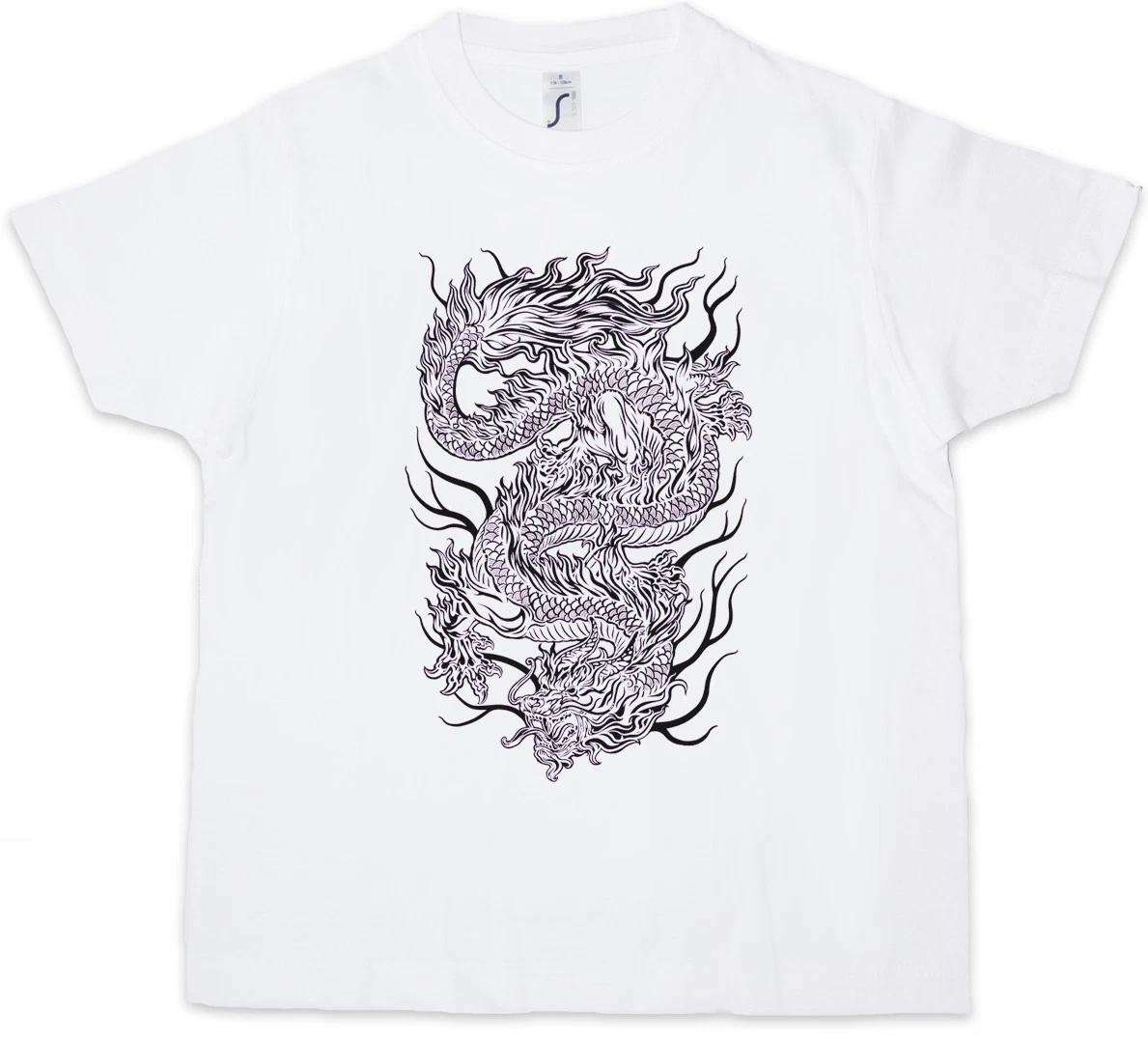 CHINESE TATTOO DRAGON III Kids Boys kids boys T-Shirt Asia China Oldschool Rockabilly 150