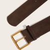 Trendy Pin Buckle Waistband Luxury Design Business Waist Strap Retro Trouser Dress Belts  For Women