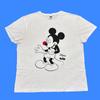 Mickey Mouse Shirt XL White Comic Relief Red Nose Day Disney Cartoon Promo Funny