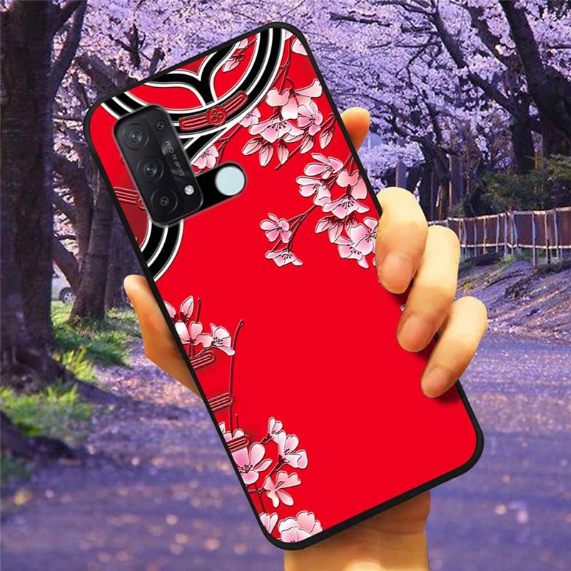 For OPPO Reno 5A 3A 7A Case 3D Relief Cartoon Silicone Back Cover for Oppo Reno7 A Reno3A Reno5A Cases Emboss Soft Cute A54 5G