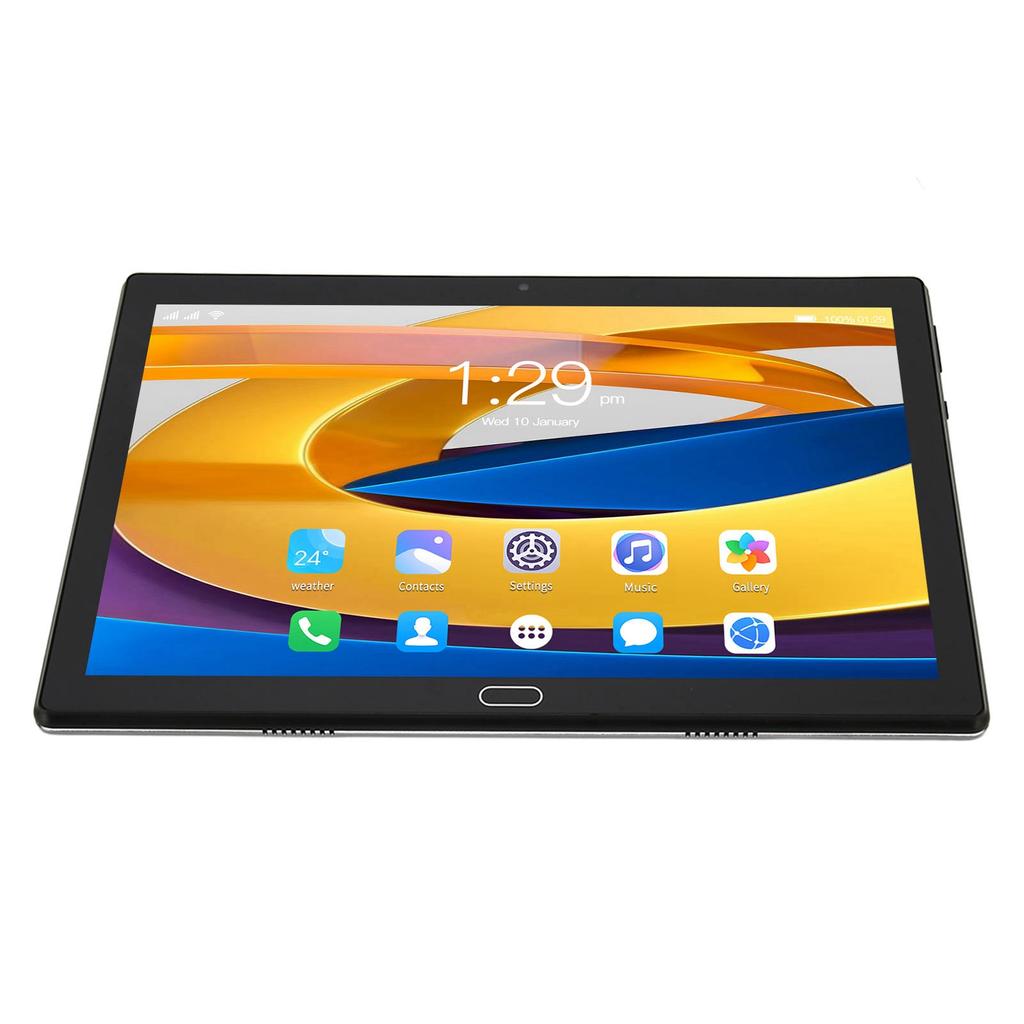 10.1in Tablet 6GB RAM 128GB ROM Front 5MP Rear 8MP Support 2.4GHz 5G WiFi 6000mAh HD Tablet for Android 10 100‑240V