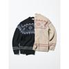Uniqlo Lambswool Fair Isle Crew Neck Sweater