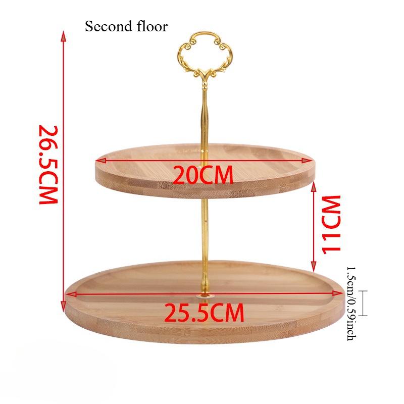 1pcs Wooden Tray Wooden Snack Tray Fruit and Vegetable Tray Multifunctional Storage Tray Fruit Snack Tray