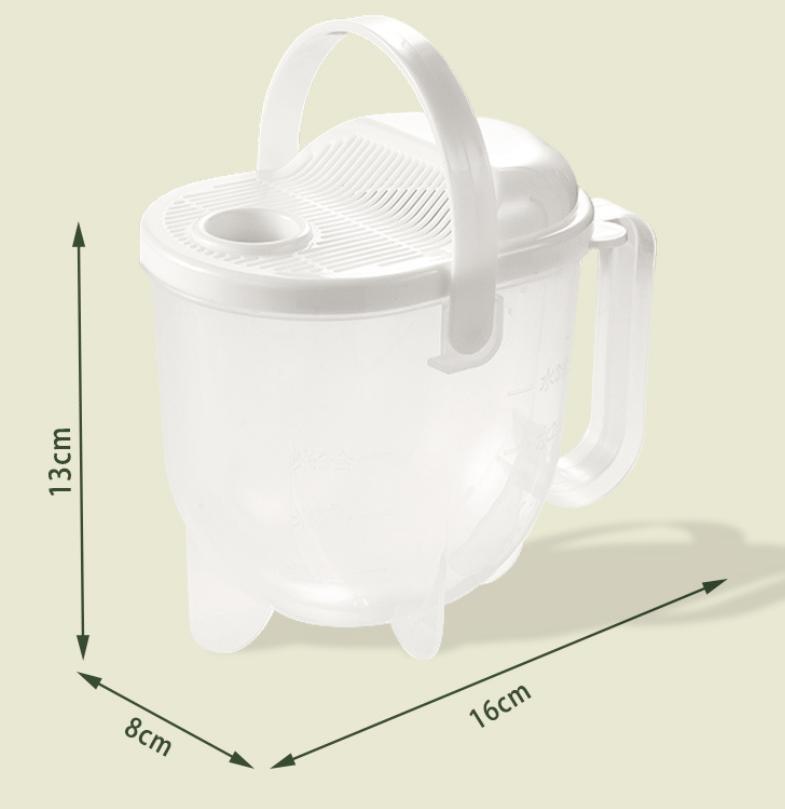 Hands-Free Rice Washing Strainer – Convenient Rice Cleaner and Drainer for Home Use Effortless Rice Rinsing Basket Kitchen Tool
