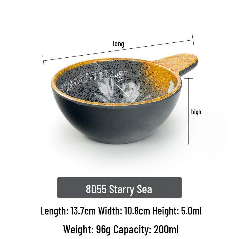 Melamine Japanese Style Tableware: Small Bowls, Plates, Spoons, Cups, Condiment Dishes, Soup Bowls, Rice Bowls for Hot Pot Restaurants.