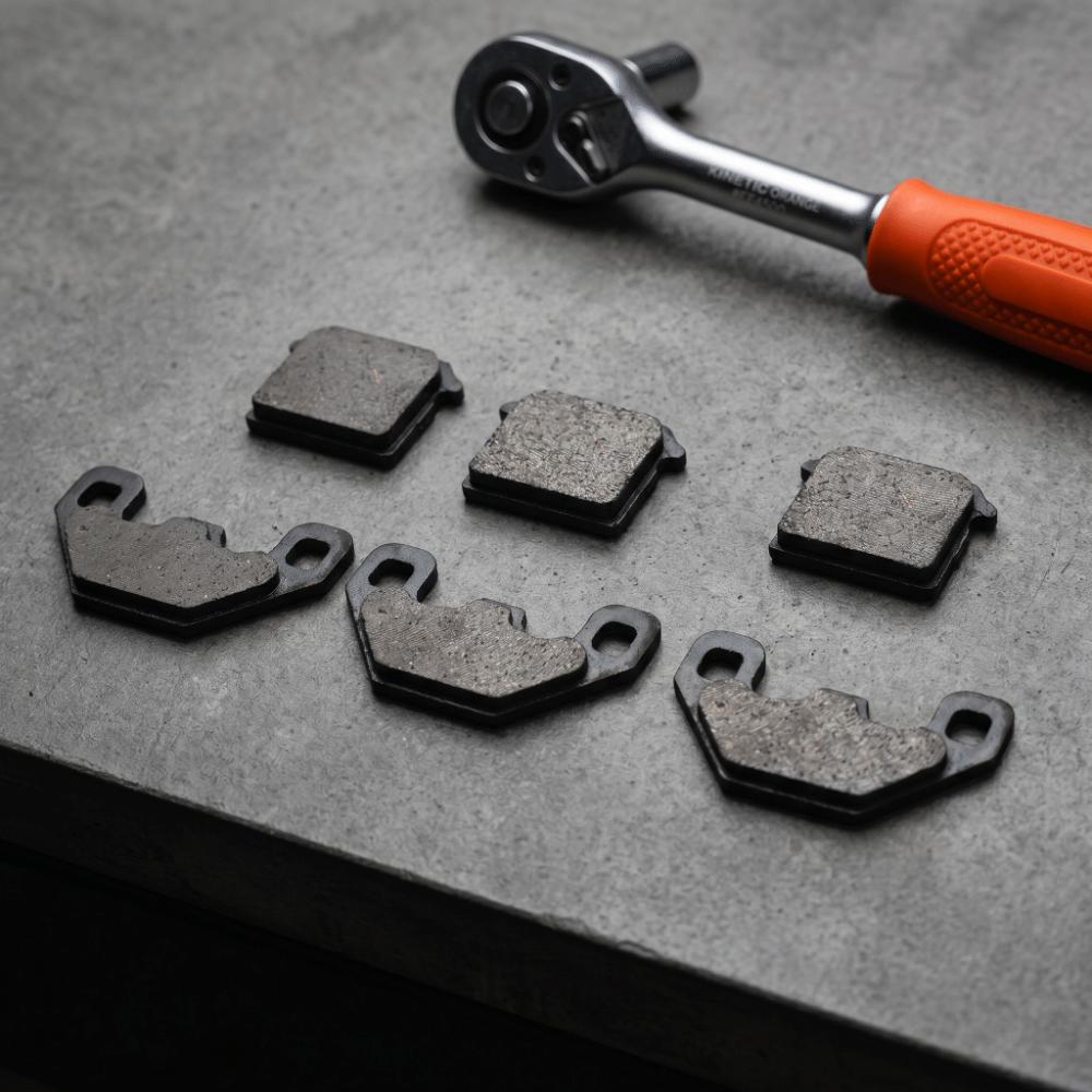 3 Pairs Resin Disc Brake Pads Lightweight Brake Pad Durable Brake Shoes Pads  For Motorcycle