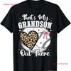 Baseball Grandma Thats My Grandson Nana Cheer T Shirt Vintage Washed Stylish Comfortable Stretched Versatile Casual