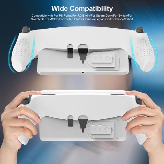 

Защитный чехол для игровой консоли, противоскользящий, противоударный, удобная ручка, защита для портативных устройств для портала PS5