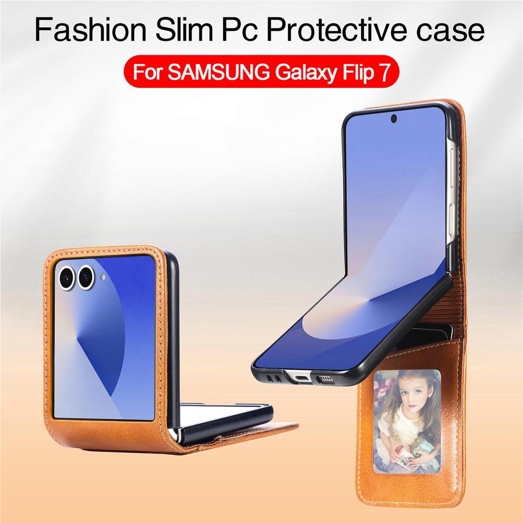 Ochranné pouzdro Samsung Z Flip 7 FE se slotem na vizitky