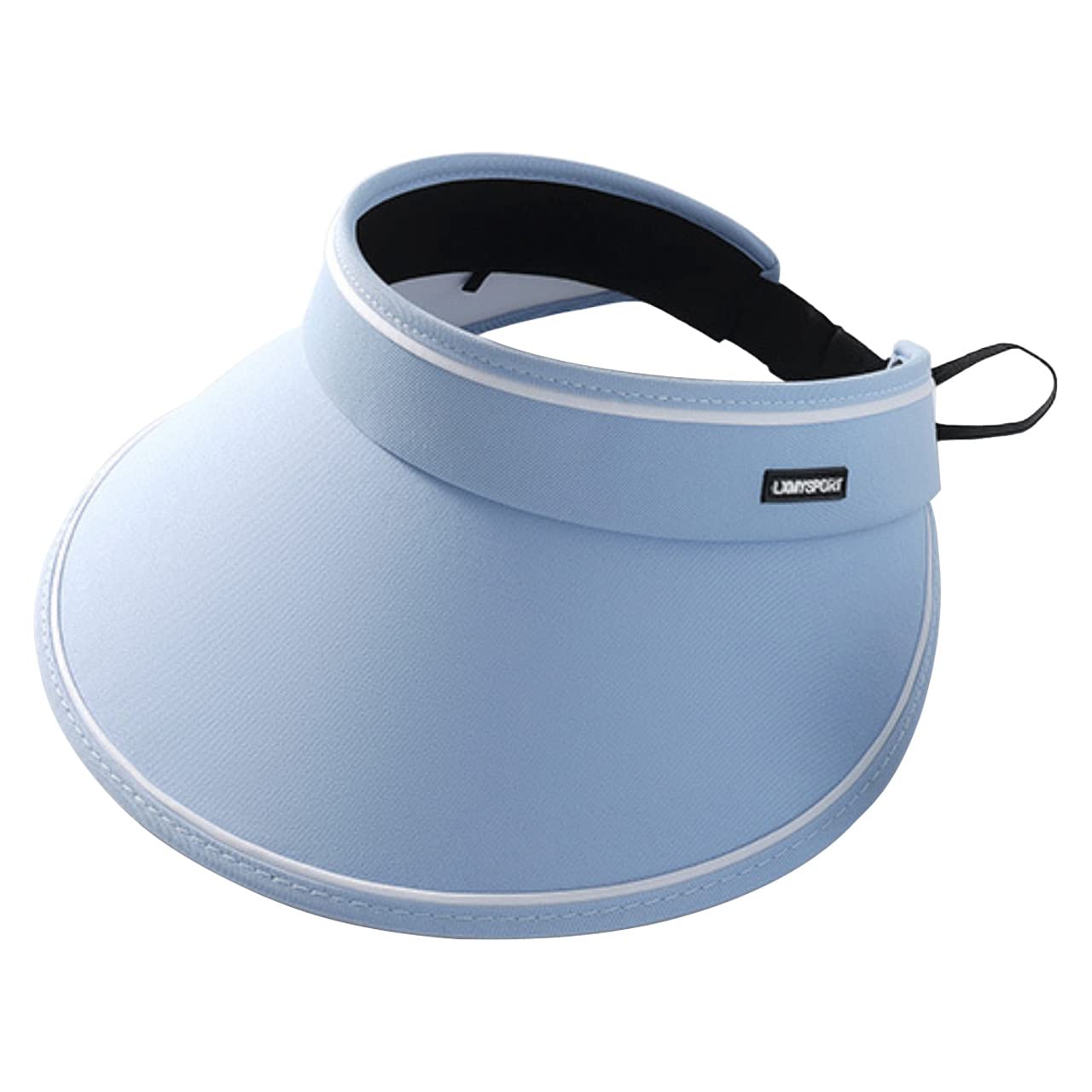 

Солнцезащитный козырек Sun Long Brim CA531 [Белый Клык], Козырек, Однотонный, Шляпа, Складной, Легкий, Для бега, Кепка, Женский (синий)