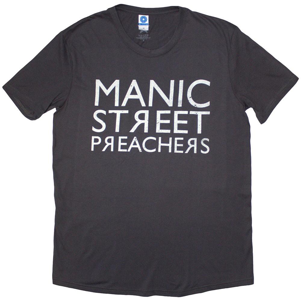Manic Street Preachers Reversed Logo Official Mens TShirt Unisex T-Shirt L