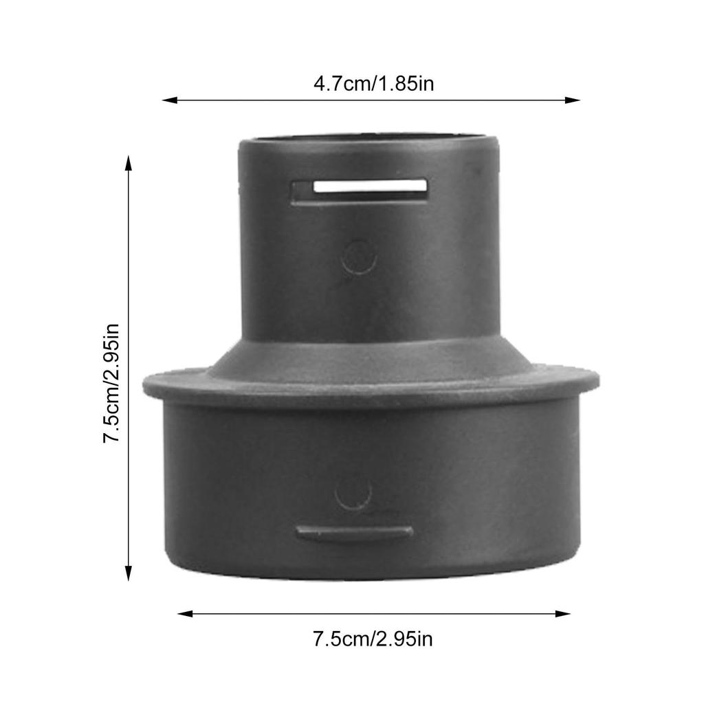 Heater Exhaust Pipe Connector, Heater Duct Pipe Joiner Connector, Vista ABS Parking Heater Adapter,