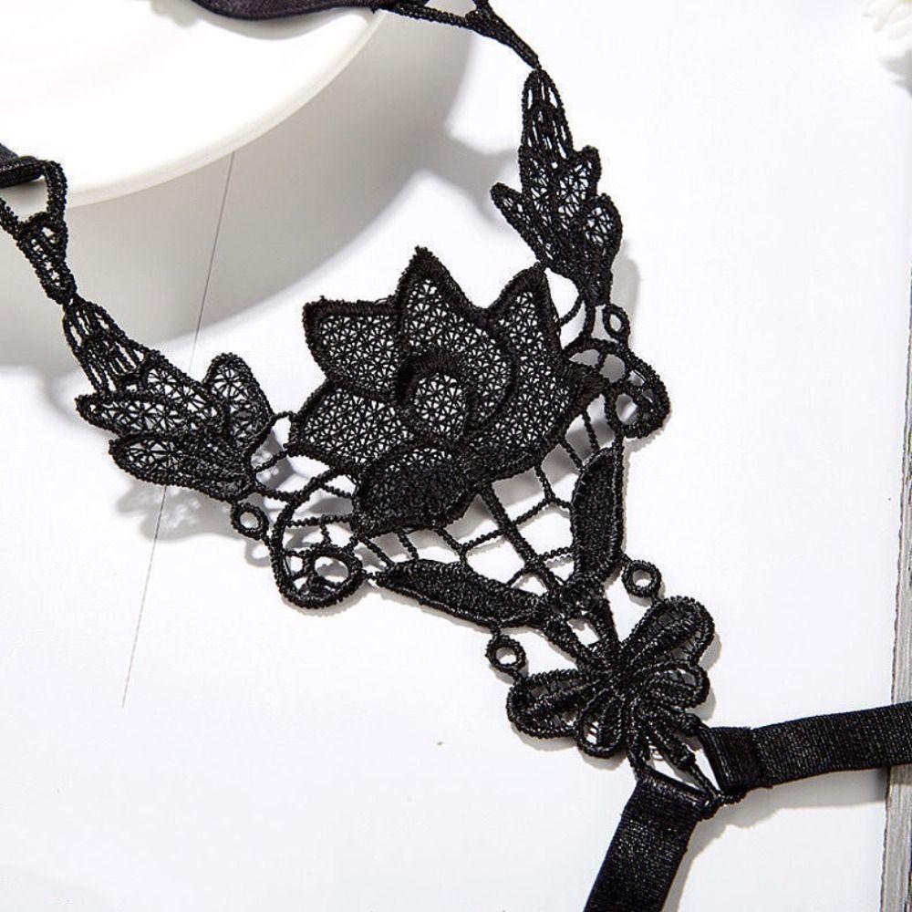 3Pcs Flower Beauty Back Bra Straps Butterfly Lace Bra Straps Elastic Bra Shoulder Straps  Lady
