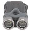 LED Small Powerful EDC Flashlight Mini Keychain Flashlight Outdoor Camping Signal Light Gray