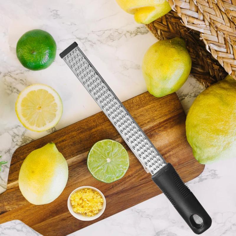

Терка для сиру з нержавіючої сталі Слайсер Lemon Zester Chocolate Chopper Фруктовочистка Рубанок Овочерізка Кухонні гаджети