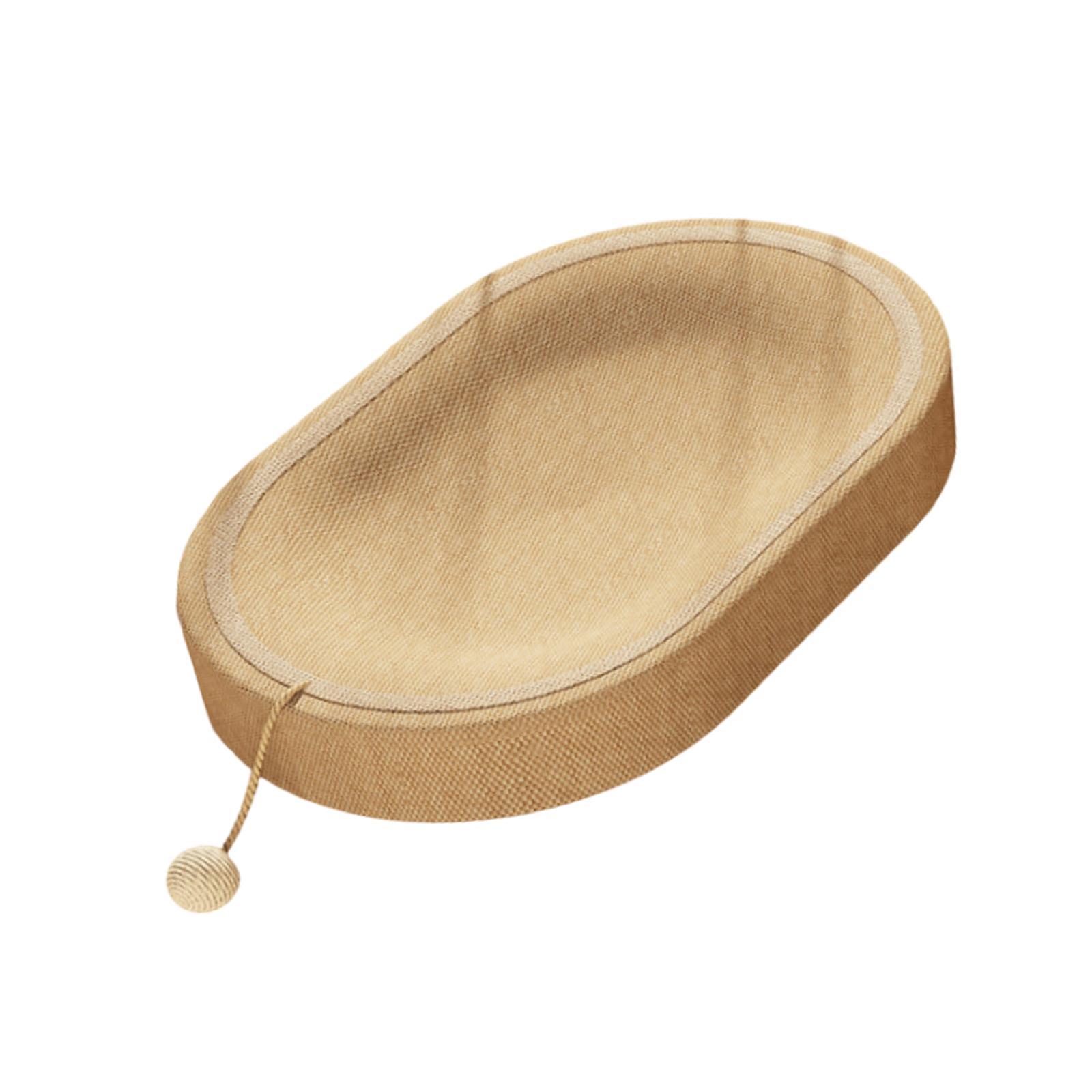 

Cat Scratcher Bed Wear Resistant Lounge Bed for Kitten Grinding Claws Indoor коричневий