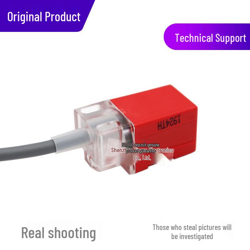 FOTEK PL-08N Square Proximity Sensor, DC 24V, NPN, 3-Wire, Normally Open