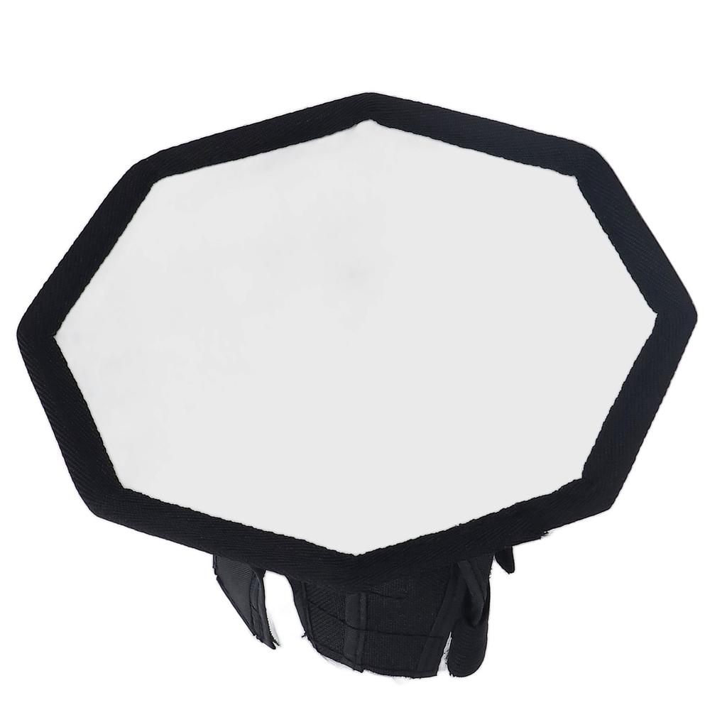 Camera Softbox Nylon Octagonal 20cm Foldable Flash Light Diffuser Softbox with Storage Bag for Photography