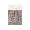 Tomoni Embossed Nail Art Stickers - Cute Bear & Sunglasses Design