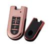 [ontto] DAIHATSU Dedicated Smart Key Case, Key Cover, Anti-Fingerprint, Keychain, Stylish, Textured, Tanto Custom,