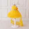 Baby Mädchen Tüll Pageant Kleid Ärmellos Pailletten Schleife Prinzessin Stil 1-3 Jahre Alt Party Taufe Hochzeit