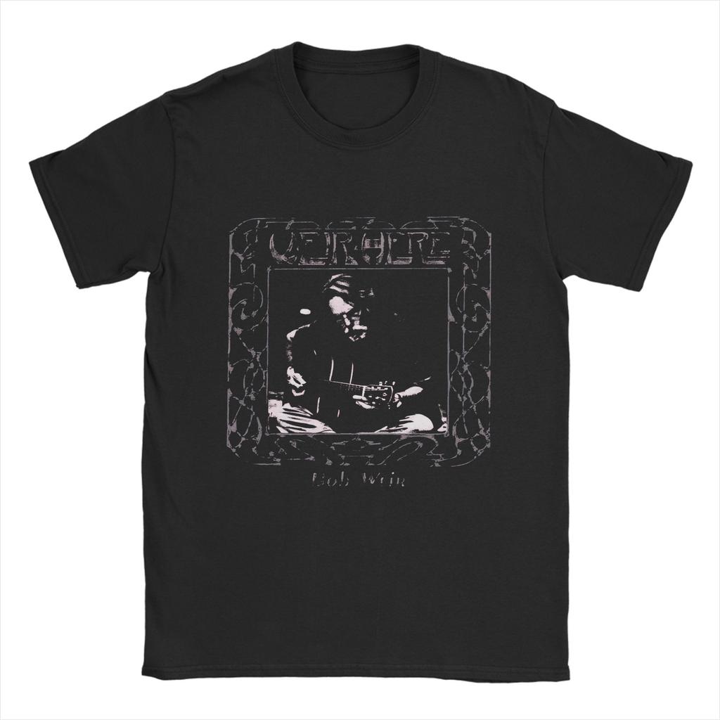 Bob Weir T Shirt Men's Cotton Cool T-Shirts Crew Neck Tees Short Sleeve Tops Gift - Men's Summer Cotton Graphic Tee