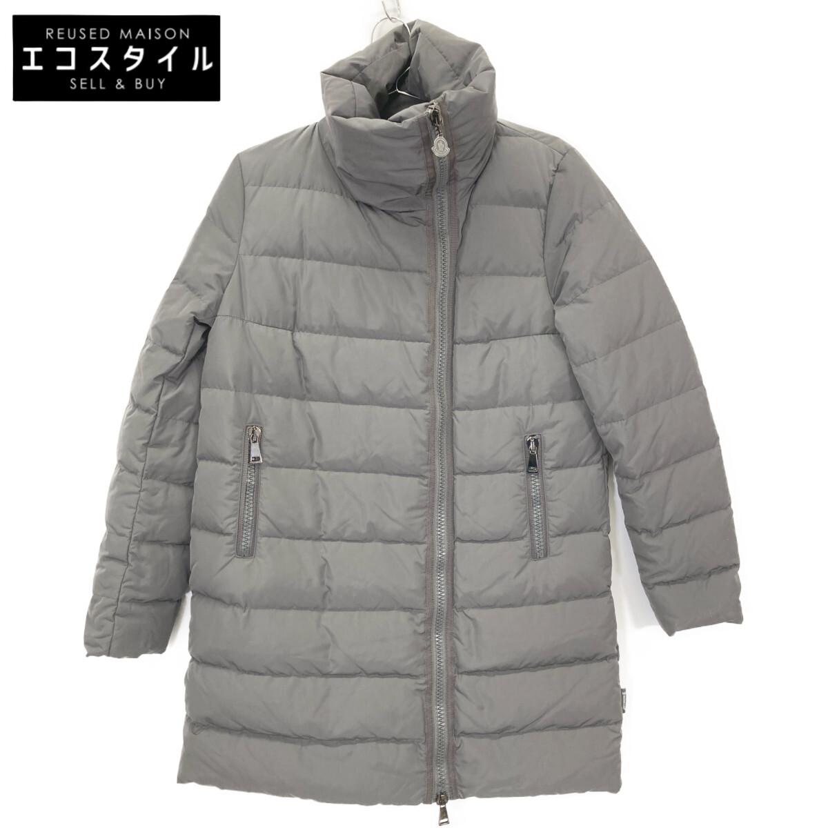 

MONCLER A20934937900 GERBOISE Gray Down Coat coat 1 grayUsed