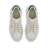 Salvatore Ferragamo Ferragamo Gancini Patch Calfskin Sneakers White