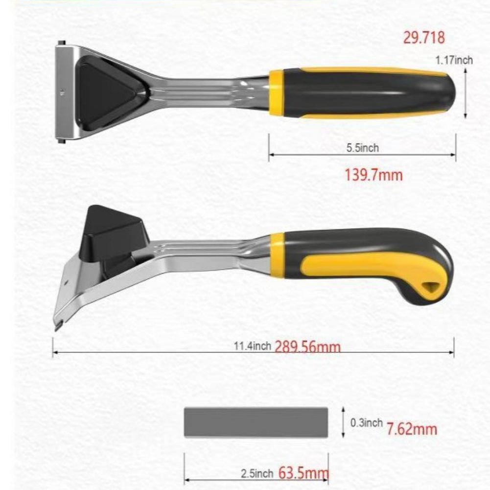 1PC Scraper Tool Ergonomic Heavy-Duty Carbide Scraper Tool: Efficient, Long-lasting & Reusable! Paint Scrapers Tools Accessories