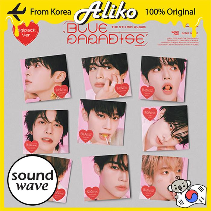 

ZEROBASEONE - 5-й міні-альбом [BLUE PARADISE] (Digipack ver.) No Pob Random