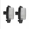 LED License Number Register Plate Light for Car Mitsubishi OUTLANDER XL CW Peugeot 4007 Citroen C-Crosser Lamp
