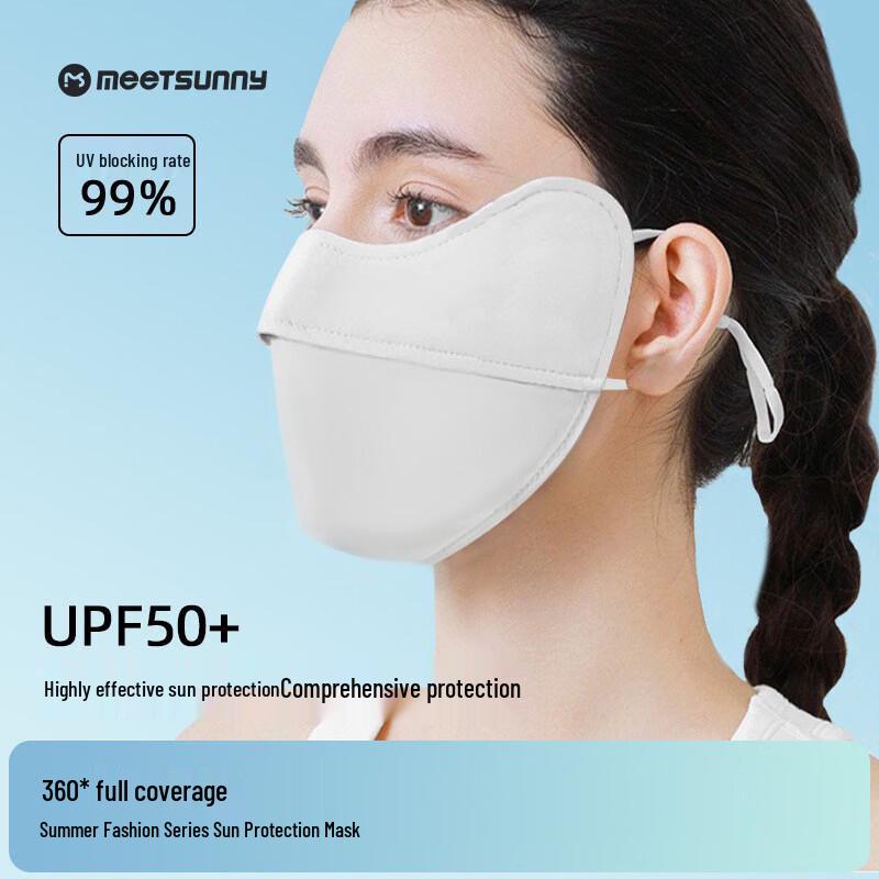 MEET SUNNY Summer Sun Protection Facekini (2-Pack)