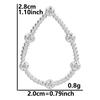 6pcs Rectangle Star Bulk Charms For Jewelry Making DIY Earrings Accessories Geometric Stainless Steel Charm Pendant Materials