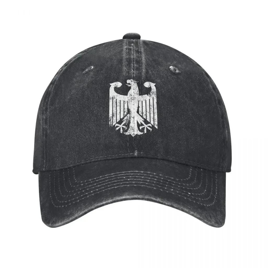 GerUnisexy Flag Washed Baseball Cap GerUnisex Eagle Stylish Hip Hop Dad Hats Summer Unisex Women Hunting Camping SunProof Baseball Caps