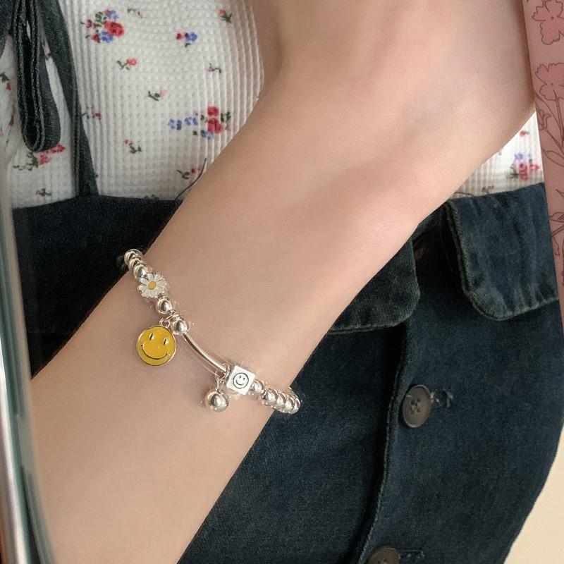 Korean Pearl & Sterling Silver Beaded Bracelet: Non-Fading, Summer Women's High-End Jewelry.
