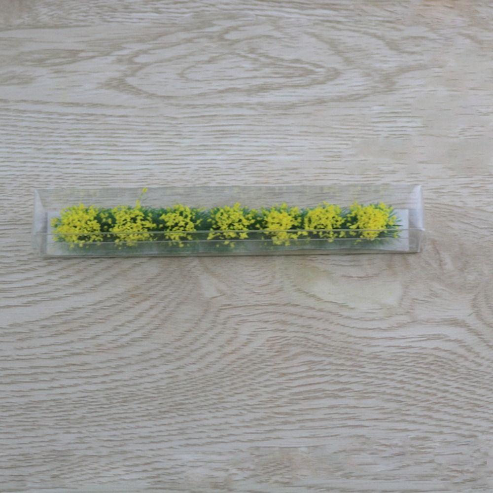 Decorazione Giardino in Miniatura Fai da Te Modello di Scenario Statico Durevole Paesaggio Wargame Ciuffi d'Erba Layout Edificio Tavolo di Sabbia Ciuffo di Fiori