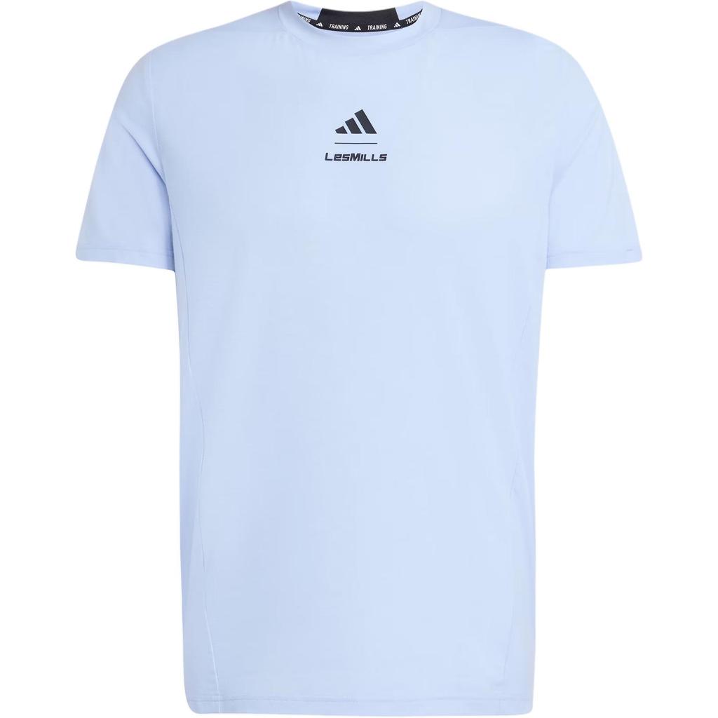 Adidas X Laimei Collaboration Climacool SS25 M LM G T Logo Slim Fit Sports Fitness Short Sleeve T-Shirt Men Tops KD4346