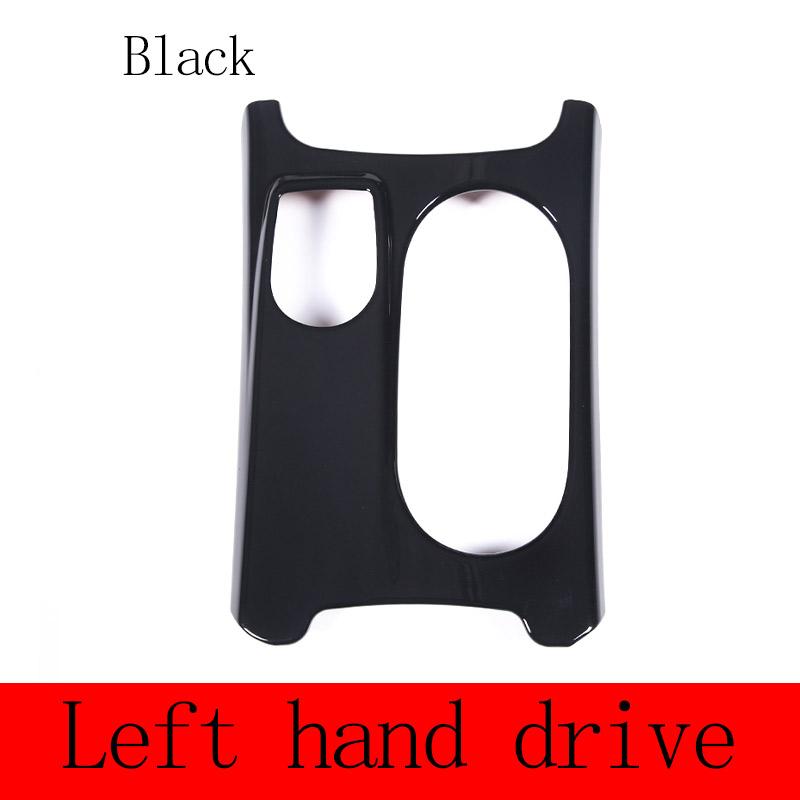

For LHD RHD ABS Chrome Cup Holder Cover Trim For Mercedes Benz A/GLA/CLA Class C117 W117 W176 X156 2012-2018 AMG Accessories Black For LHD