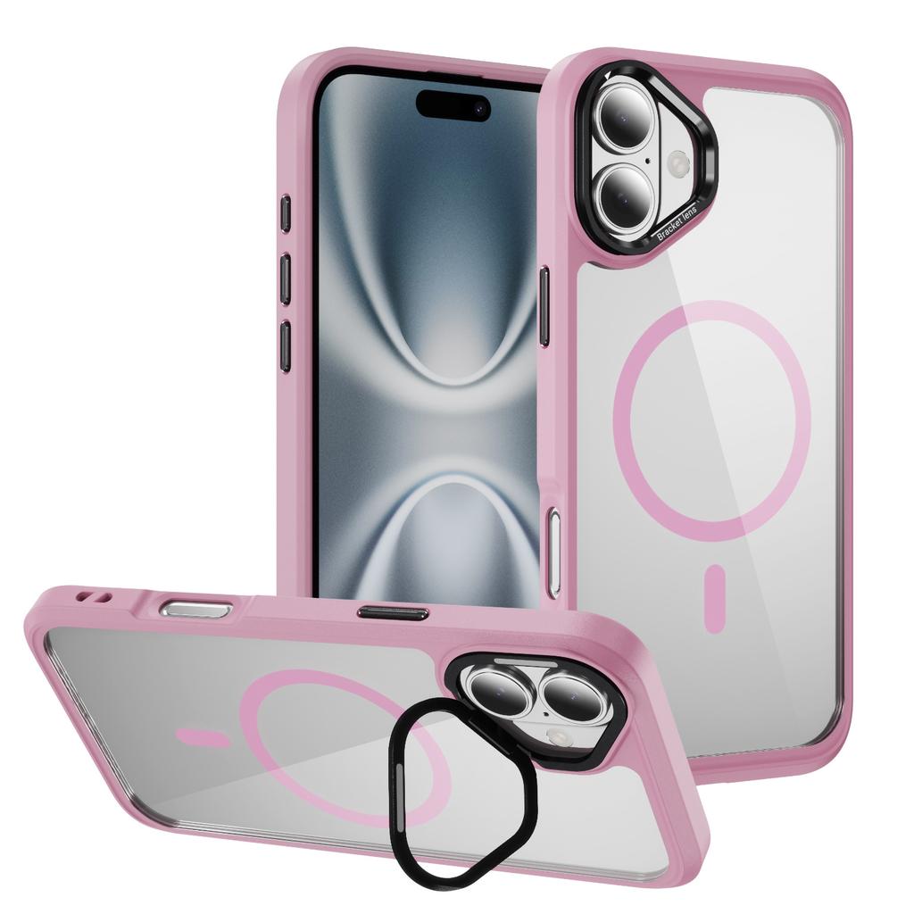 Transparente Handyhülle für S25UItra Objektivrahmen Unsichtbare Halterung Magnetring Kabelloses Laden und Anti-Fingerabdruck