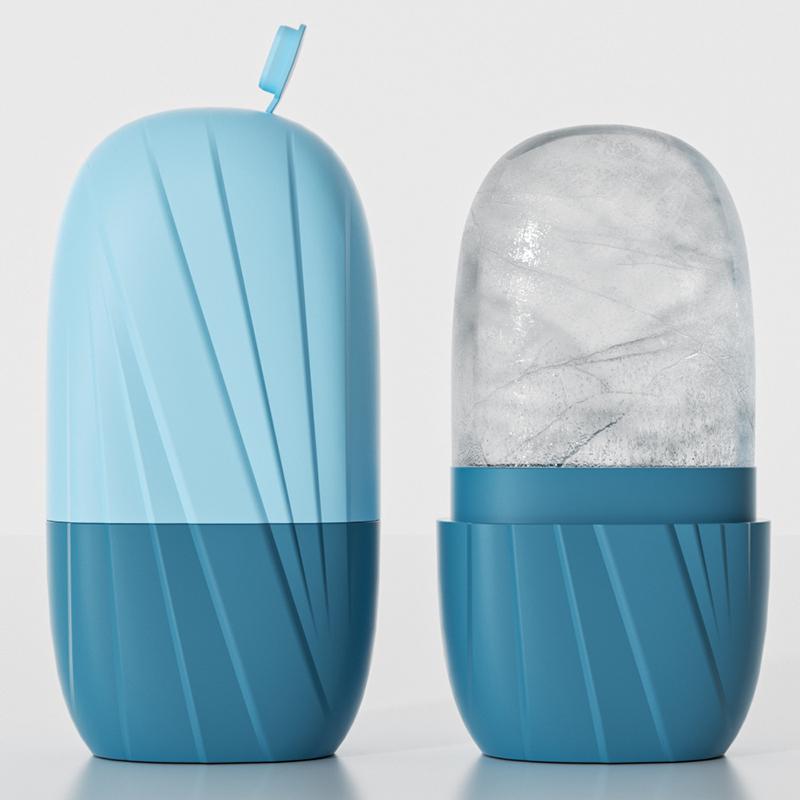 1Pc Facial Beauty Applicator Skin Care Tools Ice Shaving Massage Facial Beauty Silicone Ice Mold