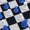 Chessmen with 1.89in King Plastic Chess Pieces with Chessboard for Adults Kids Party Supplies