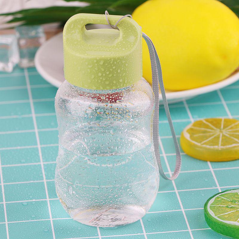 yuaierchen 150 ml tragbare Wasserflasche aus Kunststoff niedliche Mini-Wasserflasche f/ür Kinder auslaufsichere kleine Wasserflasche