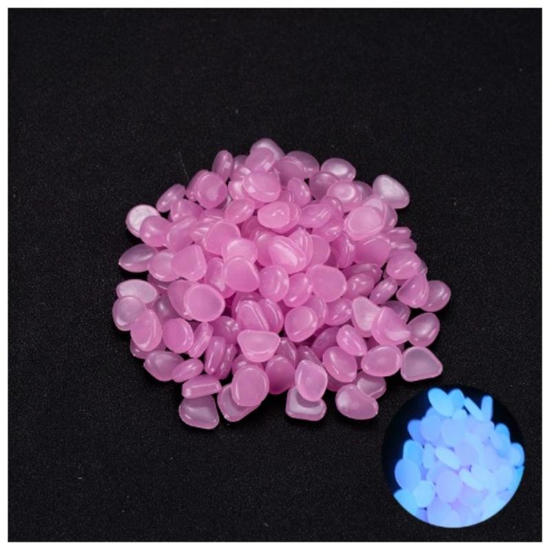 Leuchtsteine Leuchten Glühend Im Dunkeln Kieselsteine Steine Außen Gehwege Haus Garten Hof Dekor Aquarium Kieselsteine