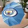 Manchester City Theme Automatic Umbrella, Lightweight & Portable, 8 Rib, Perfect for Outdoor Travel, Birthdays, Christmas, Gifts.