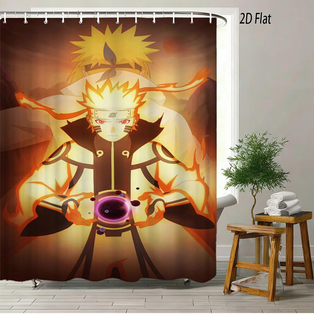 Dragon Ball Z Vegeta Super Saiyan Rüstung Szene 2D Druck Wasserdichter Duschvorhang, Retro Körniger Türkisblauer Himmel Hintergrund mit Ikonischem S