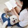 Pet Puppy Dog Cat Clothes Teddy Bigbear Schnauzer Pomeranian Spring Summer Thin Clothing 26 Denim Vest
